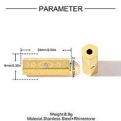 304 Edelstahlperlen&nbsp;STAS-OY010-87G