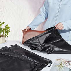 Bolsas de almacenamiento a prueba de polvo de seda de imitación de tela&nbsp;ABAG-WH0044-47B-1