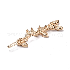 Legierung Kristall Strass Haarspangen&nbsp;LS-PHAR-Z003-06KCG