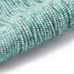 Fili di perline amazonite naturale&nbsp;G-RM2025-D19-B02