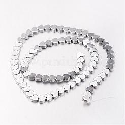 Galvanisieren unmagnetische synthetischen Hämatit Perlenstränge&nbsp;G-F300-23C-01