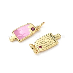 Pendenti in ottone con zirconi cubici&nbsp;KK-S338-09G