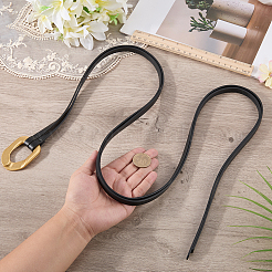 1 ceinture à nœud en cuir de vache pour femme&nbsp;AJEW-CL0003-42B