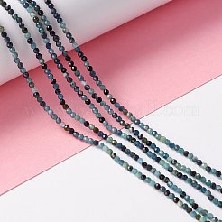 Natürliche blaue Turmalinperlenstränge&nbsp;G-A021-04A