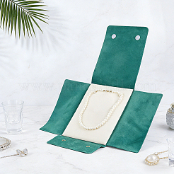 Schmuckset-Organizer-Beutel aus weichem Samt&nbsp;ABAG-WH0072-038