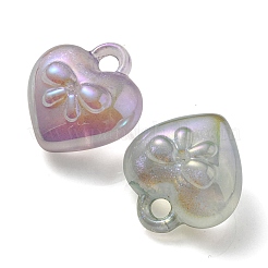Pendenti acrilici trasparenti con placcatura uv luminosa&nbsp;OACR-P010-10