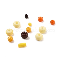 (vente de liquidation défectueuse : perles désordonnées) kit de fabrication de bijoux en perles ABS et acryliques à faire soi-même 24 style&nbsp;DIY-XCP0003-52