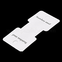 Faltpapier-Vitrinenkarte mit Wort „Edelstahl“.&nbsp;CDIS-L009-02