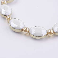 Opache perle di vetro fili&nbsp;EGLA-K013-PL-07H