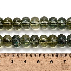 Hilos de cuentas de vidrio de imitación de piedras preciosas teñidas&nbsp;GL-Z001-03B