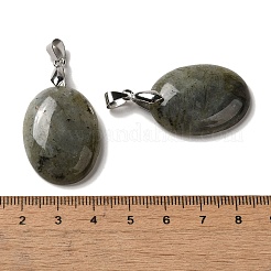 Natur Labradorit Anhänger&nbsp;G-Z055-03P-03