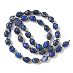 Gefärbt natürliche Lapislazuli Perlen Stränge&nbsp;G-F809-A35-01