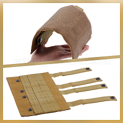 Paneles adhesivos tácticos de velcro de tela Oxford&nbsp;AJEW-WH0816-483B