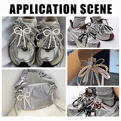 2 Stil von Schuhschnallenclips aus Acryl und Kunststoff&nbsp;FIND-MA0001-10A