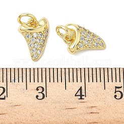 Ottone micro spianare pendenti zirconi&nbsp;X-KK-Z120-28G