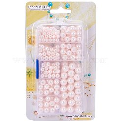 Perla di vetro tinta ecologica perla tonda perlata&nbsp;HY-PH0009-RB091