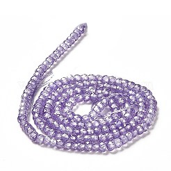 Brins de perles de zircon cubique&nbsp;ZIRC-G001-01H