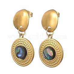 Pendientes colgantes de acero inoxidable 304 para mujer.&nbsp;EJEW-JE07347