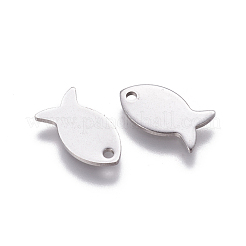 Breloques en acier inoxydable 201 résistantes au ternissement&nbsp;STAS-L234-092P