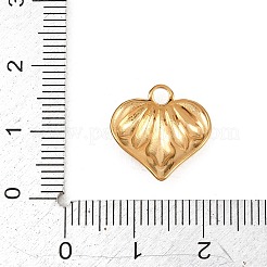 Pendenti in acciaio inossidabile 304 testurizzati&nbsp;LS-STAS-L313-01A-G