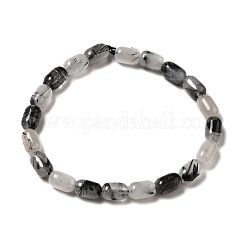 Natur schwarz Rutilquarz Perlen Stränge&nbsp;G-G980-16
