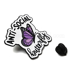 Schmetterling mit Schriftzug&nbsp;JEWB-L026-10EB-02
