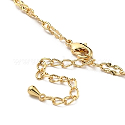 Halsketten mit facettierten&nbsp;NJEW-R263-23G