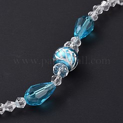 Lustre boule de cristal facetté prismes de capteurs de soleil&nbsp;AJEW-G025-A07