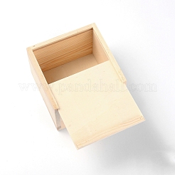 Scatole di legno&nbsp;CON-WH0083-04B