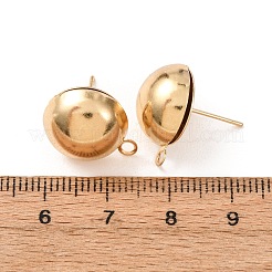 Risultati dell'orecchino della vite prigioniera d'ottone&nbsp;KK-G604-01G-07