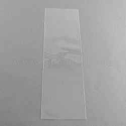 OPP Cellophane Bags, Rectangle, Clear, 25x8cm, Unilateral Thickness: 0.035mm
