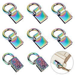 Accesorios de reemplazo de bolsa, con tornillos, color del arco iris, 8 cm