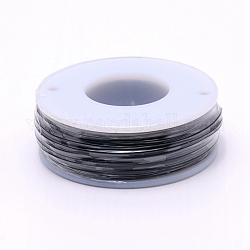 Круглая алюминиевая проволока, с катушкой, чёрные, 20 датчик, 0.8 мм, 36 м / рулон