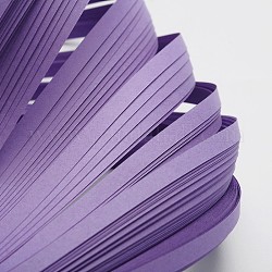 Quilling Papierstreifen, Medium lila, 530x5 mm, über 120strips / bag