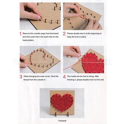 Snowman String Art Kit Christmas String Art DIY Kit Holiday Decor