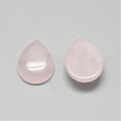 Natürlichen Rosenquarz Cabochon&nbsp;G-R417-10x14-48-1
