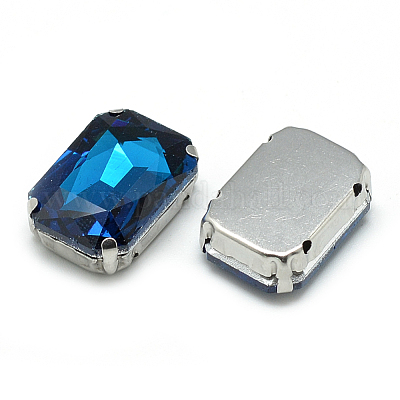 Coudre sur strass&nbsp;RGLA-T036-8x10mm-15-1