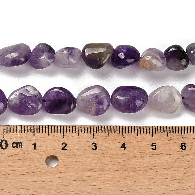 Natürliche Chevron-Amethyst-Perlenstränge&nbsp;G-P497-01E-84-1