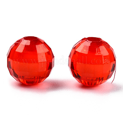 Transparent comme des perles en plastique&nbsp;MACR-T044-01-1