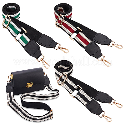 Sangle De Sac à Main Tressée En Cuir PU – Longueur 45 Cm – Largeur 23 Mm – Avec Fermoirs Pivotants 360° – Pour Remplacer Poignée De Sac