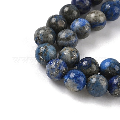 Natürlicher Lapislazuli Perlenstränge&nbsp;G-A163-07-8mm-1