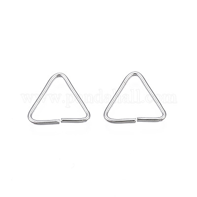 Anello di collegamento a triangolo in ottone&nbsp;KK-N232-331D-01-1