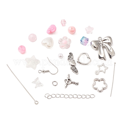 Shop PH PandaHall 247pcs Pink Earring Making Kit for Jewelry Making -  PandaHall Selected