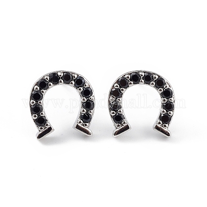 Orecchini A Forma Di Ferro Di Cavallo In Argento Sterling - Foto 5