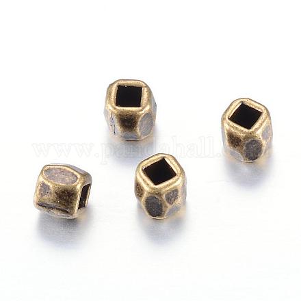 Tibetan Style Alloy Spacer Beads TIBE-Q063-10AB-NR-1