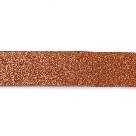 Flat Single Face Imitation Leather Cords LC-WH0002-01E-1