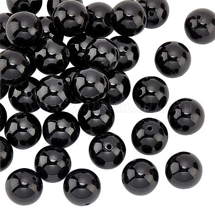 Brins de perles de tourmaline noire naturelle olycraft 1 brin G-OC0004-20-1