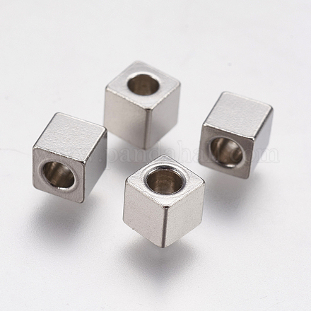 Perles en 304 acier inoxydable STAS-K171-40P-4x4mm-1