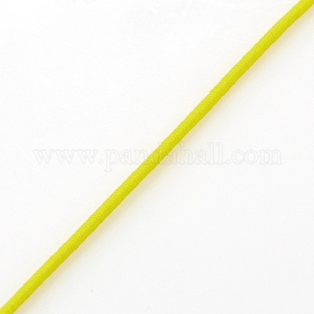 Elastic Round Jewelry Beading Cords Polypropylene Threads OCOR-L004-B-05-1