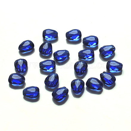 Imitation Austrian Crystal Beads SWAR-F086-10x8mm-13-1